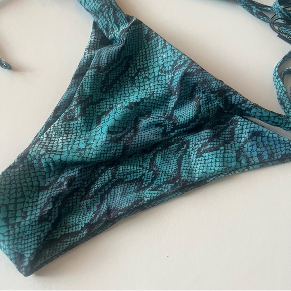 Zaful snakeskin bikini NWOT - Picture 5 of 7